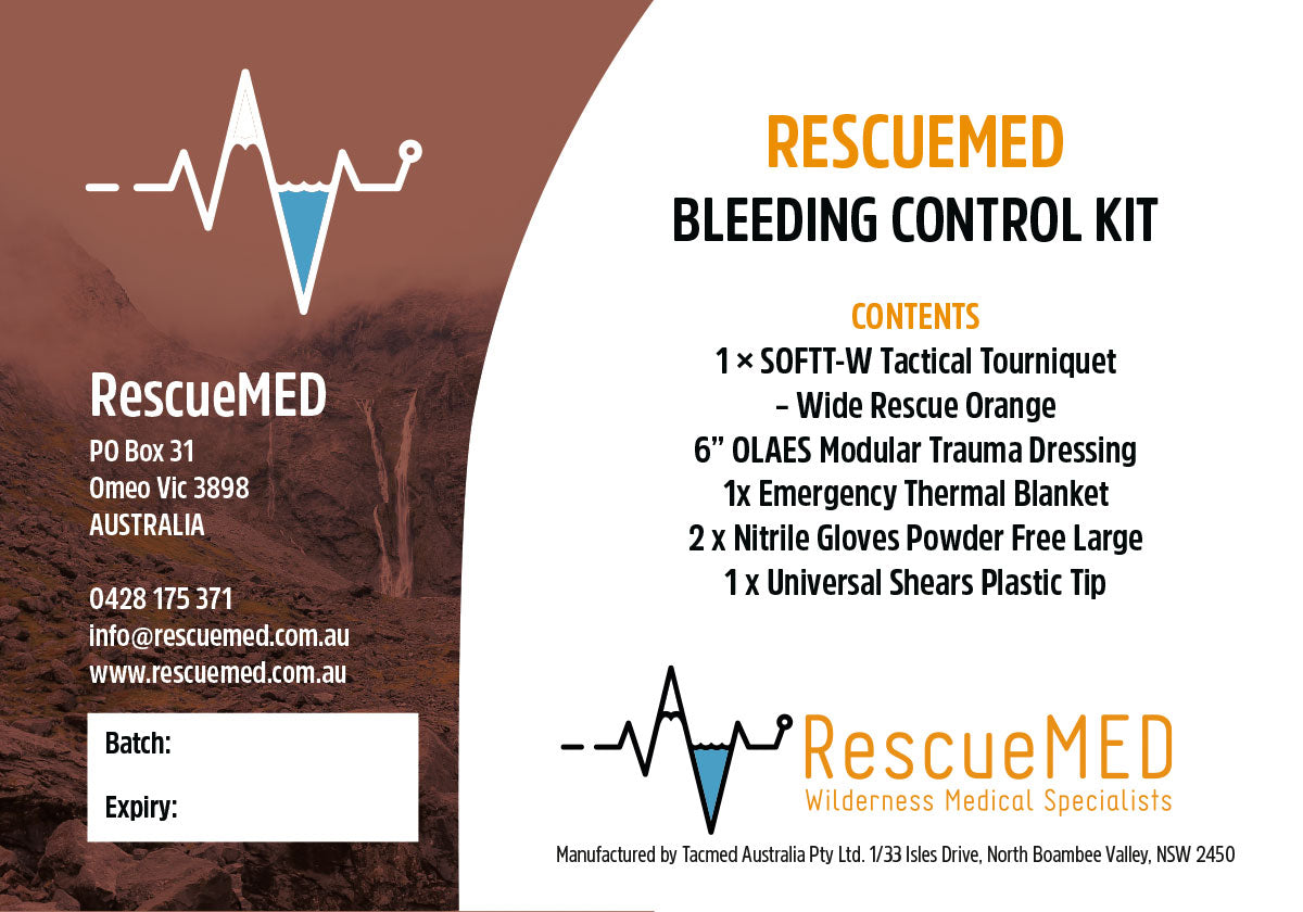 Bleeding Control Kit – RescueMED